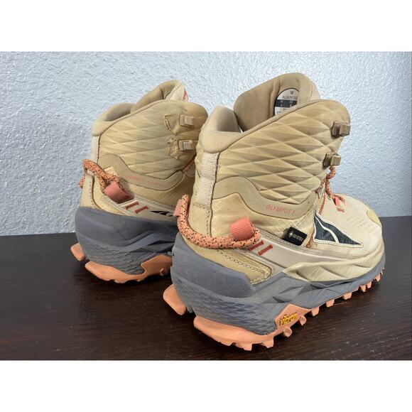 Altra Olympus 5 Mid GTX Womens Ivory Athletic Running Shoes Sz US 8 M EU 41 - Picture 4 of 10